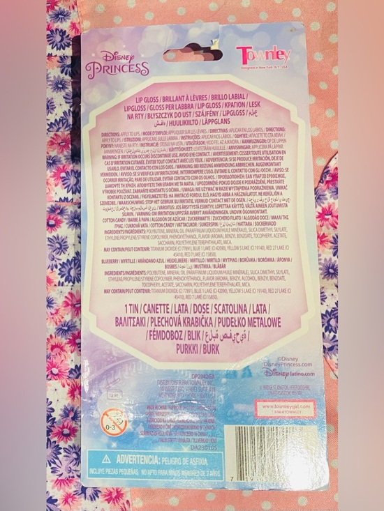 Disney Princess 2 Pack Lipgloss with Collectors Tin - Picture 4 of 4